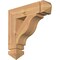 Ekena Millwork Funston Arts & Crafts Smooth Bracket, Western Red Cedar, 3 1/2"W x 16"D x 16"H BKT04X16X16FST03SWR - alternate 1